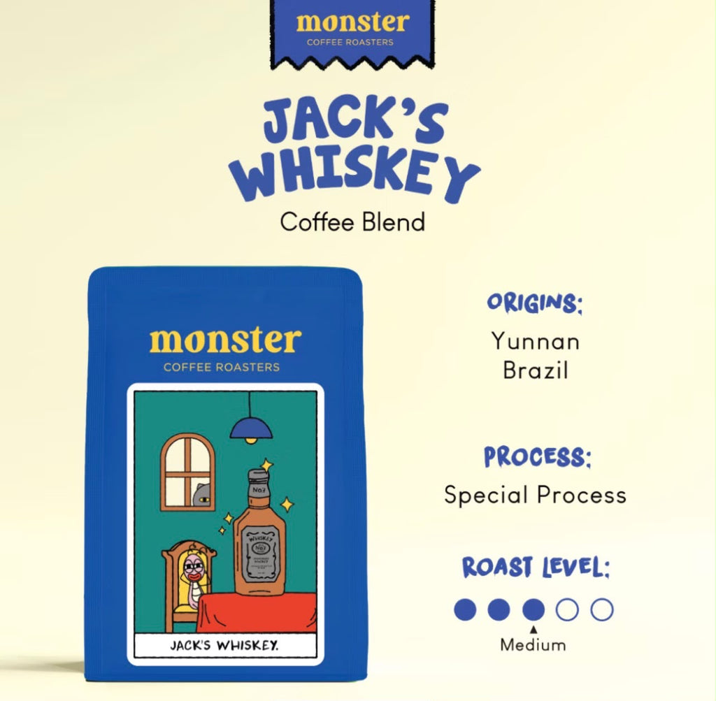 Jack’s Whisky - Monster Coffee Roaster