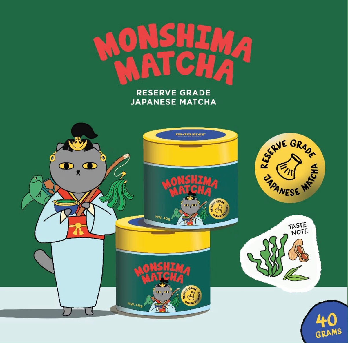 Monshima Matcha - Monster Coffee Roaster 40g