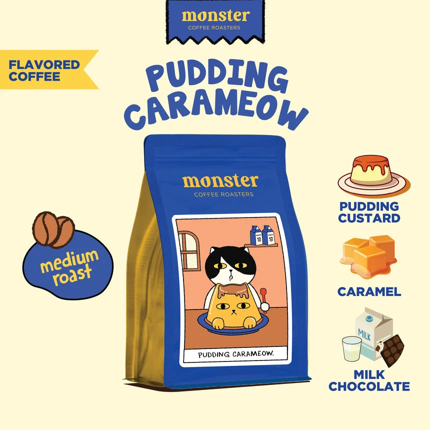 Pudding Carameow - Monster Coffee Roaster
