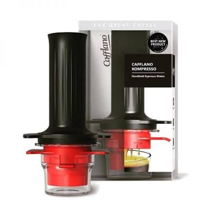 CAFFLANO KOMPRESSO ☕
Handheld Espresso Maker ماكينة إسبريسو محمولة