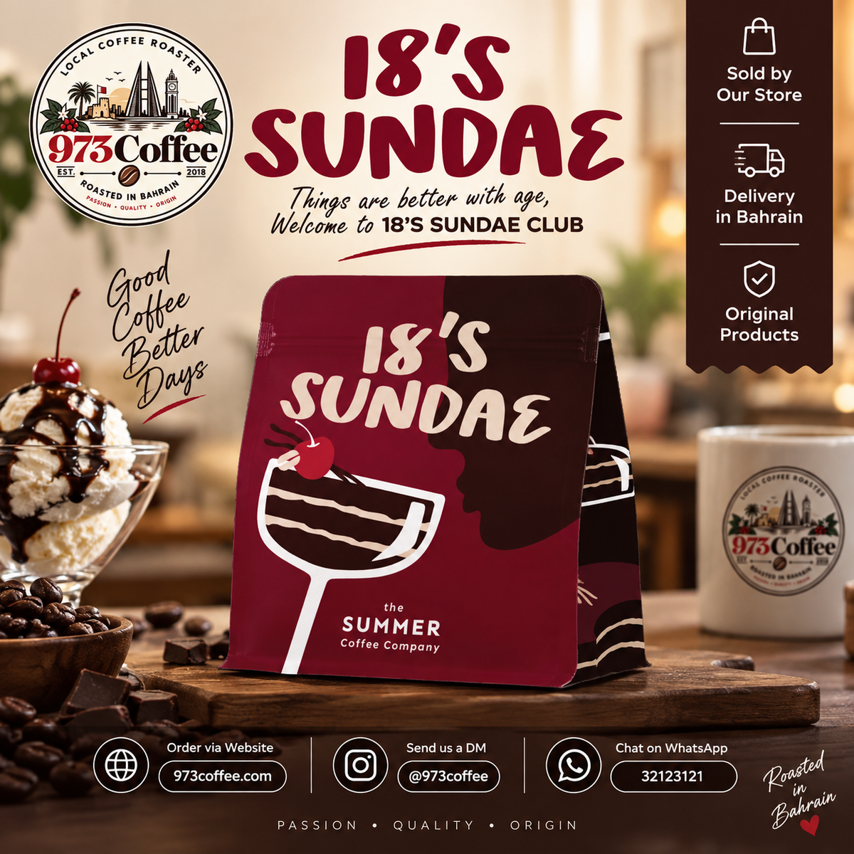 18’s Sundae – The Summer Coffee Company