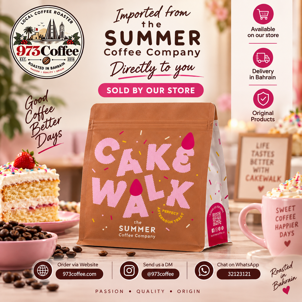 Cakewalk – The Summer Coffee Company