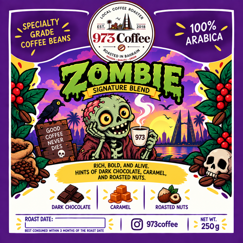 ☕💀 ZOMBIE — 973 Signature Blend